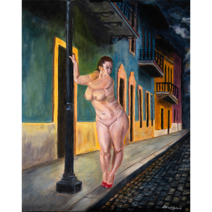16 x 20 Acrylic Painting on Canvas Board “Faro del Encuentro”
