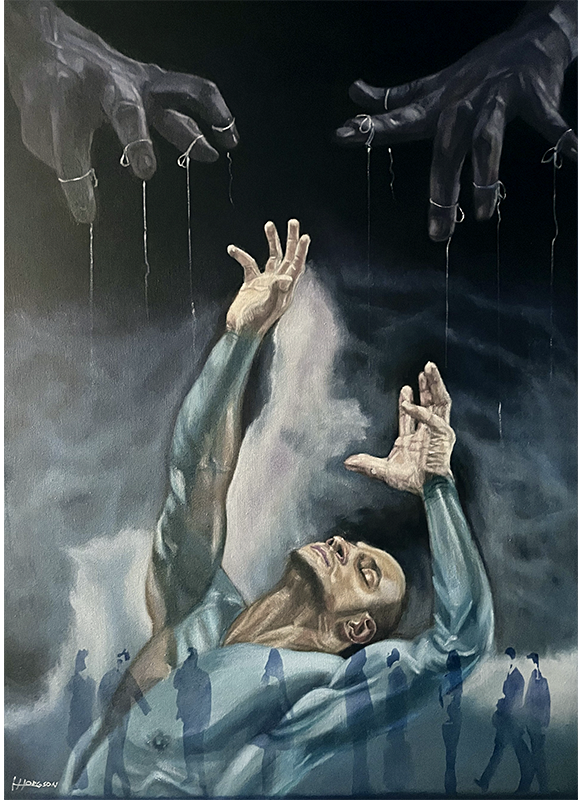 Unentangled Oil Painting 24x36 on canvas by Henry Hodgson