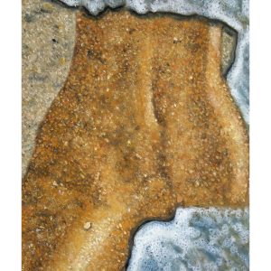 Kissed By The Sea Art Print