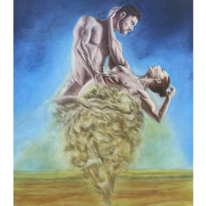 Sandstorm Dance Art Print